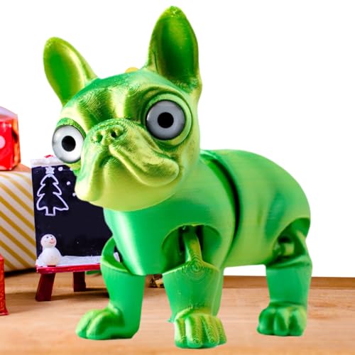 3D Gedruckte Spielzeuge | Artikulierter Bulldogge Zappelspielzeug - Kleine Tier Fingerabdrück Figuren Für Erwachsene Vitrine Bücherregal Ostern Geburtstag Weihnachten Partyzimmer 3D Gedruckte Spielzeuge | Artikulierter Bulldogge Zappelspielzeug - Kleine Tier Fingerabdrück Figuren Für Erwachsene Vitrine Bücherregal Ostern Geburtstag Weihnachten Partyzimmer von Generic