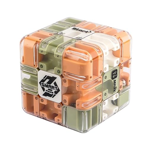 3D-Labyrinth-Kugelpuzzle, Denksportaufgabe für Kinder und Erwachsene, anspruchsvolles Rollenspiel zum Trainieren der Konzentration, pädagogisches Lernspielzeug im Mint-Bereich, Fidget-Stressabbau für von Generic
