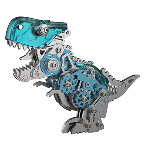 3D Metall Puzzle Modellbausatz Erwachsene, DIY 3D Puzzle Metall Dinosaurier, Metall 3D Puzzle Model Kit Desktop Spielzeug Geschenke - 160 Teile von Generic
