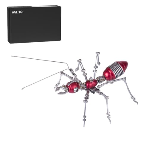 3D Metallpuzzle Insekten, Ameisenarmee Modell, Steampunk Mechanisches Insekt, 3D Metall Puzzle Erwachsene, Einzigartige Geburtstagsgeschenk, 100Teile von Generic