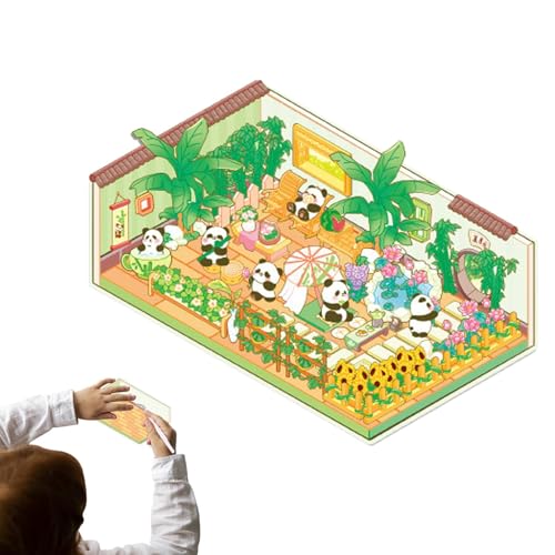 3D-Miniatur-Szenen-Aufkleber – lustige 3D-Haus-Aufkleber, koreanische Cartoon-Szenen-Aufkleber, Kunst-Bastelbedarf für Buchdekoration/Tagebuch-Werkzeuge, kreatives Kinderspielzeug, bunt, dekorativer 3D-Miniatur-Szenen-Aufkleber – lustige 3D-Haus-Aufkleber, koreanische Cartoon-Szenen-Aufkleber, Kunst-Bastelbedarf für Buchdekoration/Tagebuch-Werkzeuge, kreatives Kinderspielzeug, bunt, dekorativer von Generic