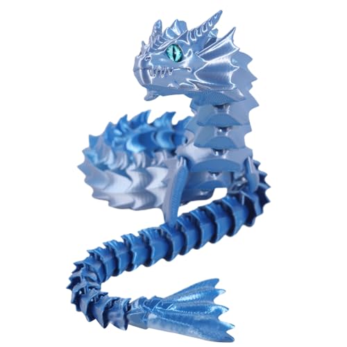 3D -Print Dragon, 3D -Print Dragon Fidget Toy | 3D -Druck Flexibler Joint, 3D -Druck Flexibler artikulierter Drache für, Mädchen, Kinder, Freunde, Familie 3D -Print Dragon, 3D -Print Dragon FID von Generic