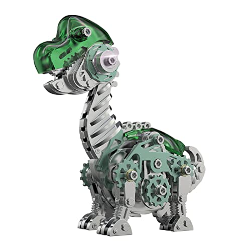 3D Puzzle Metall Kit für Erwachsene Teens,160 Teile Metall 3D Puzzle Modellbausatz, DIY Mechanische Dinosaurier ModellSchreibtisch-Dekoration Geschenk von Generic