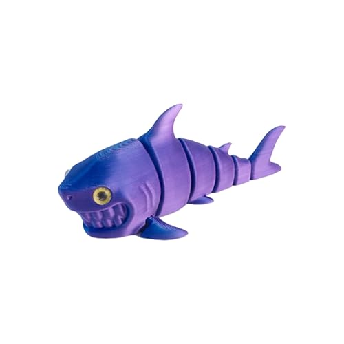3D gedruckte aktive gemeinsame Meer Aal Spielzeug Dekoration realistische Meerestier Figur VDz372 (B, One Size) von Generic
