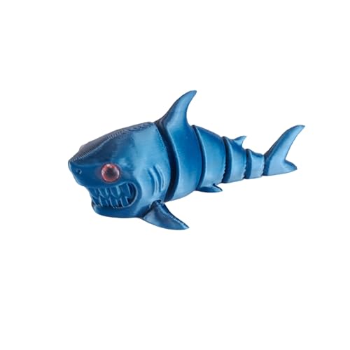 3D gedruckte aktive gemeinsame Meer Aal Spielzeug Dekoration realistische Meerestier Figur VDz372 (C, One Size) von Generic