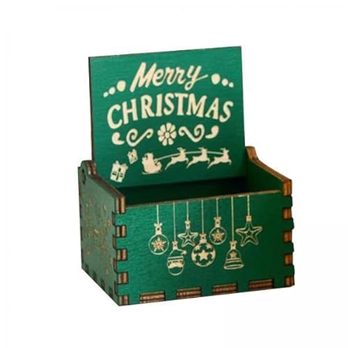3X Frohe Weihnachten Spieluhr, Holz Spieluhren mit Handkurbel, Mini Spieluhren mit Gravur 3X Frohe Weihnachten Spieluhr, Holz Spieluhren mit Handkurbel, Mini Spieluhren mit Gravur von Generic