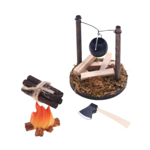 4-teiliges Puppen-Camping-Zubehör, Puppenhaus-Dekorationszubehör, Mini-Camping-Set für Puppenhäuser im Maßstab 1:12 4-teiliges Puppen-Camping-Zubehör, Puppenhaus-Dekorationszubehör, Mini-Camping-Set für Puppenhäuser im Maßstab 1:12 von Generic