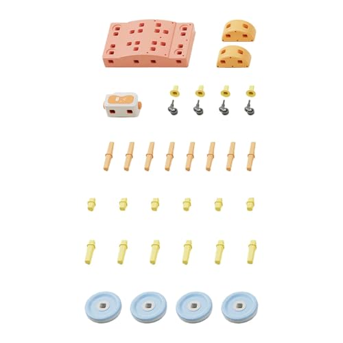 44Pcs DIY Bausteine ​​für 3 4 5 6 7 8 Jahre für Kindergarten Vorschule von Generic