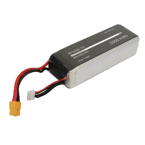 4S 14,8V 5000mAh Lipo-Akku, RC-Hubschrauber-Akku Kompatibel mit Flywing FW450 V3 4S 14,8V 5000mAh Lipo-Akku, RC-Hubschrauber-Akku Kompatibel mit Flywing FW450 V3 von Generic