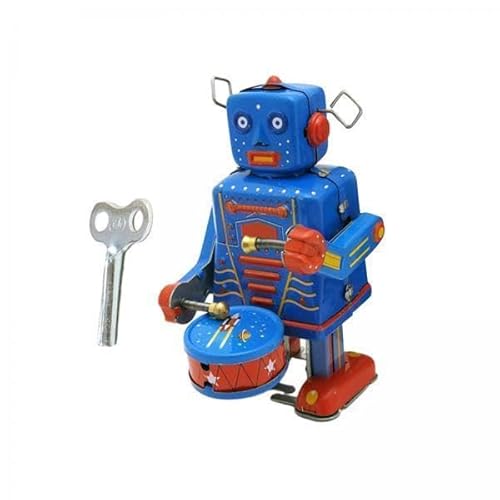 4X Aufziehbares Trommelroboter Spielzeugornament Überraschungsfestivals von Generic