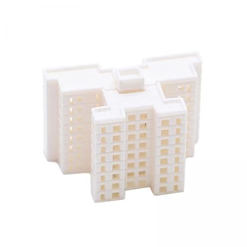 4X Miniatur Apartmentgebäude 1: 500/1: 800 Diorama Modern City Building Model DIY Realistische Modell Zuglandschaft Architektur von Generic