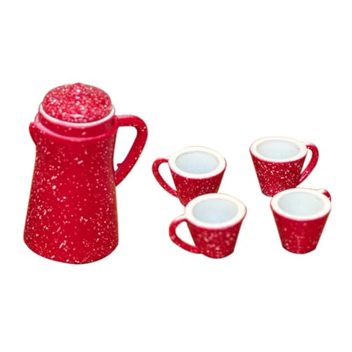 5 Stück Modell Wasserkocher und Tassen Miniatur Wasserkocher Set für Puppenhäuser Enthusiasten und Handwerk Projekt Herstellung Versorgung 5 Stück Modell Wasserkocher und Tassen Miniatur Wasserkocher Set für Puppenhäuser Enthusiasten und Handwerk Projekt Herstellung Versorgung von Generic