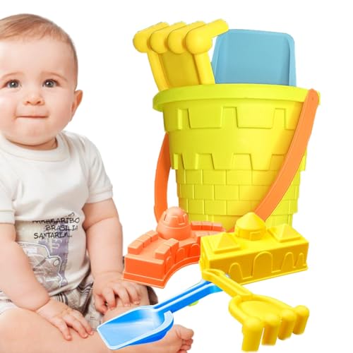 5 Stück Sandspielzeug für Kinder | buntes Sandeimer-Set für Sommerspaß | Perfektes Outdoor-Spielzeug für Kleinkinder | Gartenspiele für Kinder ab 3 Jahren | Förderhilfe 5 Stück Sandspielzeug für Kinder | buntes Sandeimer-Set für Sommerspaß | Perfektes Outdoor-Spielzeug für Kleinkinder | Gartenspiele für Kinder ab 3 Jahren | Förderhilfe von Generic