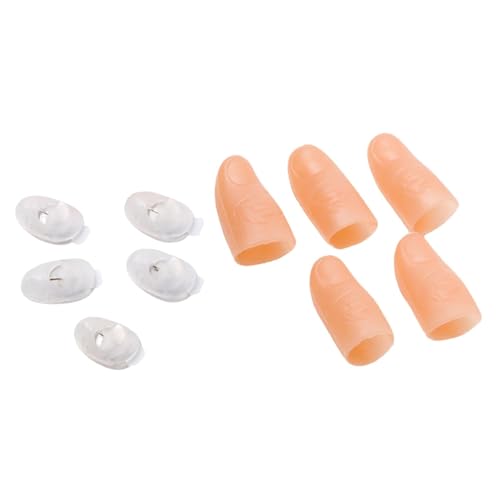 5 stück Finger Daumen Licht Daumen Tipps Lichter Stützen Daumen Tipps für Halloween von Generic