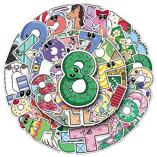 50 Kinderaufkleber, kreative Zahlenaufkleber, PVC-Vinyl-Aufkleber für Motorräder, Computer, Scrapbooking, Wasserflaschen, Gepäck, Skateboards. 50 Kinderaufkleber, kreative Zahlenaufkleber, PVC-Vinyl-Aufkleber für Motorräder, Computer, Scrapbooking, Wasserflaschen, Gepäck, Skateboards. von Generic
