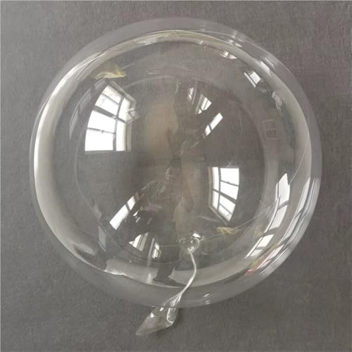 50 Stück 18/24/36 Zoll transparente klare Ballons, aufblasbare Bobo-Ballons, Hochzeits- und Geburtstagsdekoration, um der Party eine romantische Note zu verleihen(18inch) von Generic