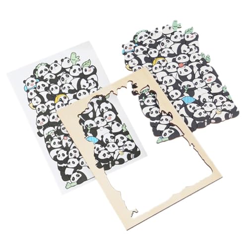 50-teiliges Holzpuzzle, langlebig, niedliche Tiere, Katzen, Hunde, Panda, Tiere, Kinder, Holzpuzzles, Hunde und Katzen, Bilderrahmen für Wand und Heimbüro, Schreibtischdekoration, IQ-Puzzle 50-teiliges Holzpuzzle, langlebig, niedliche Tiere, Katzen, Hunde, Panda, Tiere, Kinder, Holzpuzzles, Hunde und Katzen, Bilderrahmen für Wand und Heimbüro, Schreibtischdekoration, IQ-Puzzle von Generic