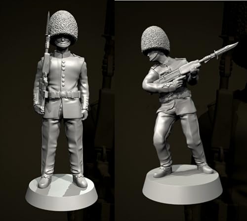 50mm British Guardsman Resin Soldat Modell Bausatz Unbemalt Unmontiert Resin Modell // U8c5z7 von Generic