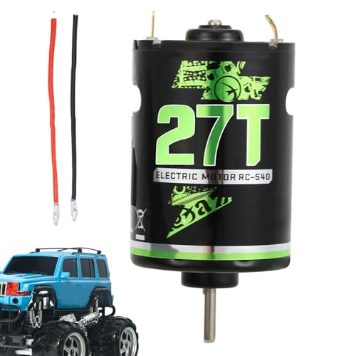 540 Gebürsteter Motor, RC Motor Mit Niederspannungsschutz, 540 Brushed Motor 20T 27T 35T 45T Motor 1/10 RC Crawler Auto Axials SCX10 AXI03007 90046 D90 Truck 540 Gebürsteter Motor, RC Motor Mit Niederspannungsschutz, 540 Brushed Motor 20T 27T 35T 45T Motor 1/10 RC Crawler Auto Axials SCX10 AXI03007 90046 D90 Truck von Generic