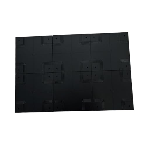6 stück Grundplatte Mecha Hangar Garage Diorama Kit Modell Display Basis Basis Platte, Style B von Generic