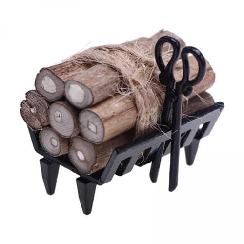 6X 1:12 Skala Puppenhaus Brennholz Stapel Brennholz Rack Zubehör Micro Landschaft Spielzeug, 6X 1:12 Skala Puppenhaus Brennholz Stapel Brennholz Rack Zubehör Micro Landschaft Spielzeug, von Generic