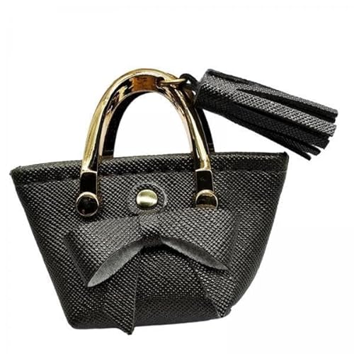 6X Puppenhandtasche Im Maßstab 1:6 mit Fliege, Miniatur Einkaufstasche, Puppenkleid für 12 Zoll von Generic