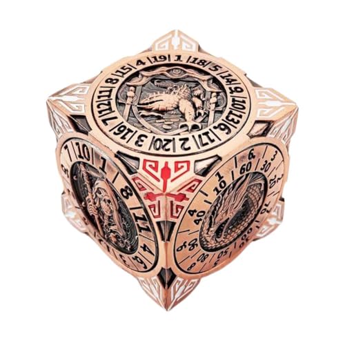 7 in 1 Mechanischer Würfel Kreativer Spielwürfel for Dungeons and Dragons Brettspiele von Generic