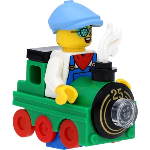 71045 Minifigures - Serie 25 - Sammelfigur für Lego Fans: #10 Junge im Lokomotiven-Kostüm von Generic