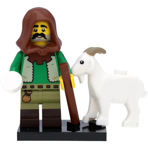 71045 Minifigures - Serie 25 - Sammelfigur für Lego Fans: #5 Ziegenhirte mit Ziege von Generic