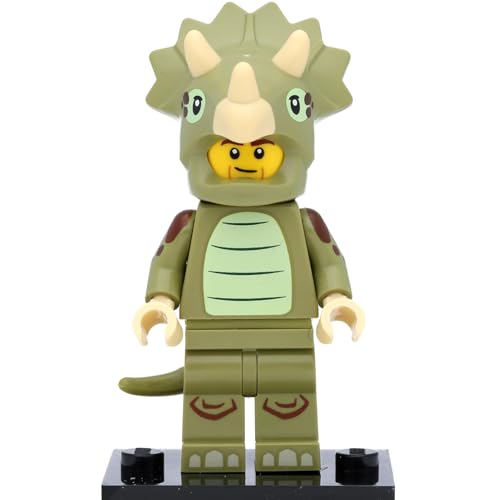 71045 Minifigures - Serie 25 - Sammelfigur für Lego Fans: #8 Triceratops-Fan von Generic