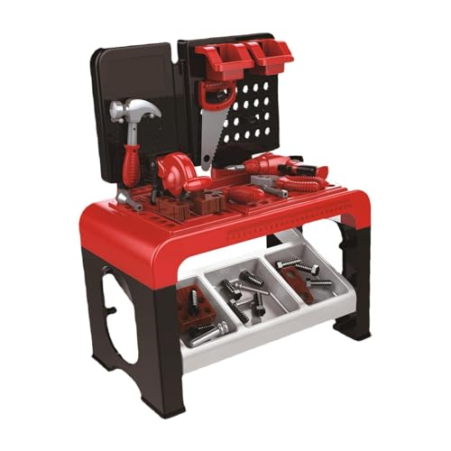 8 Teilige Werkbank für Kleinkinder, Realistische Spielzeugwerkzeuge, Interaktives Spielzeug, Kinder Werkzeugbank Set, für Jungen Und Mädchen Im Alter, Style A 8 Teilige Werkbank für Kleinkinder, Realistische Spielzeugwerkzeuge, Interaktives Spielzeug, Kinder Werkzeugbank Set, für Jungen Und Mädchen Im Alter, Style A von Generic