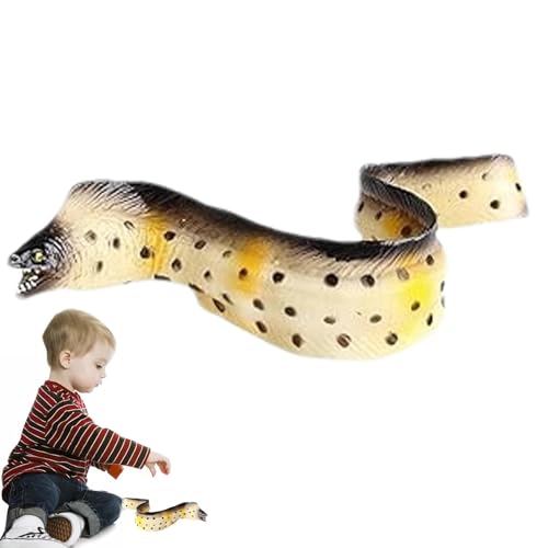 Aalfigur – Aalfigur | Zubehör für Tierspielzeug | Figur Modell eines kleinen Tieres, Ornament mit realistischen Tierfiguren, pädagognitives Lernspielzeug für und Mädchen Aalfigur – Aalfigur | Zubehör für Tierspielzeug | Figur Modell eines kleinen Tieres, Ornament mit realistischen Tierfiguren, pädagognitives Lernspielzeug für und Mädchen von Generic