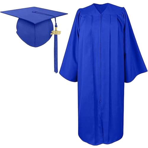 Abschlusskleid und Kappe – Kindergarten Kleid Cap Set mit 2025 Quaste Charm | Abschlussklasse 2025 Kleidung für Vorschule Kinder Zeremonie Abschlusskleid und Kappe – Kindergarten Kleid Cap Set mit 2025 Quaste Charm | Abschlussklasse 2025 Kleidung für Vorschule Kinder Zeremonie von Generic