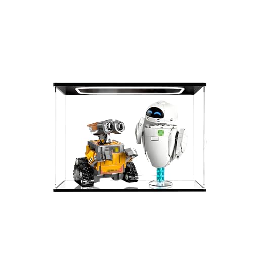 Acryl-Vitrine für Lego Set 43279, klare transparente Vitrine, staubdichte Aufbewahrungsbox für Modellpräsentation und Wohnkultur, nur Vitrine (Mirror) von Generic
