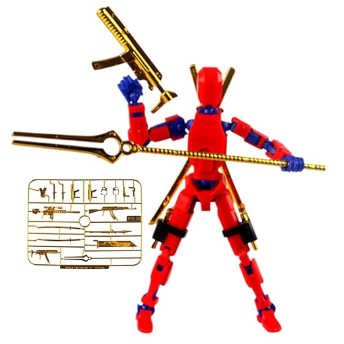 Action-Figur, Actionfiguren für | magnetisches Baustein-Modell-Set | Spielset mit beweglichen Actionfiguren für und Mädchen von Generic