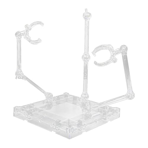 Action-Figuren-Ständer – Hobby-Action-Basis, Puppenmodell-Unterstützung, Ausstellungsstand | Tragbarer Stützständer für Anime-Puppenmodelle für Anime-Puppenmodelle, 7,08 x 7,08 x 6,29 x 1,57 Zoll von Generic