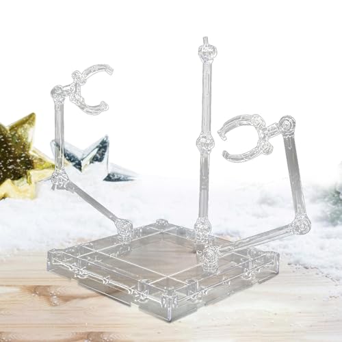 Action-Figuren-Stützständer – Puppenmodell-Display-Halter, Verstellbare Basis | Machen Sie Figuren Dynamischer. Modell-Show-Ständer, Puppen-Display-Halter Aus Starkem Und Robustem Material, Klare Action-Figuren-Stützständer – Puppenmodell-Display-Halter, Verstellbare Basis | Machen Sie Figuren Dynamischer. Modell-Show-Ständer, Puppen-Display-Halter Aus Starkem Und Robustem Material, Klare von Generic