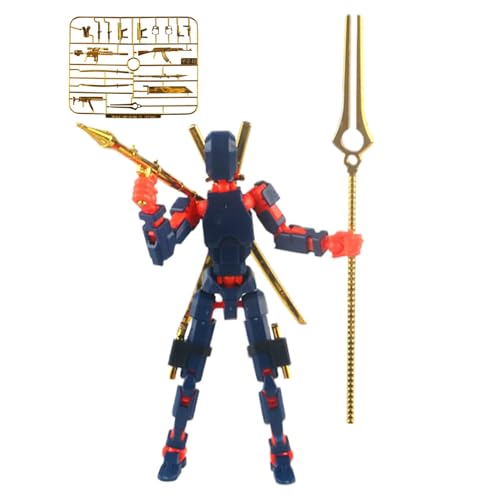 Actionfiguren für , Roboter-Action-Figuren | Actionfiguren Bausatz für Kinder - Actionfiguren Spielset Beweglich mit mehreren Scharnieren für , Mädchen, Kinder von Generic