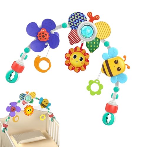 Activity Arch Toys – für Autositz, mobile Musikspielleiste für Kinderbett, zusammenklappbares Aktivitätsspielzeug, Reiseautositz, faltbar Activity Arch Toys – für Autositz, mobile Musikspielleiste für Kinderbett, zusammenklappbares Aktivitätsspielzeug, Reiseautositz, faltbar von Generic