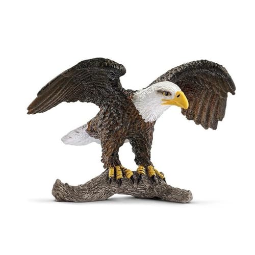 Adlerspielzeug: Realistisches Spielzeug von Falke, -Spielzeugfiguren, Adlerfiguren, Wildtiere, niedliches Lernspielzeug, Geschenke für Tiere von Generic