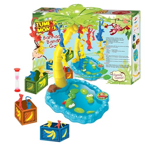 Affe um Kleinkindspiel, Affen rund um das Spiel für Kinder | Kletterbaum Affen Swing Spiel,Pädagogische Tischplatte Spielzeug Eltern-Kind-Heimdekoration für und Camping von Generic