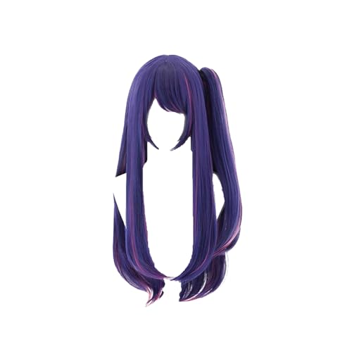 Ai Hoshino Cosplay Perücke Für Frauen Halloween Lange Gerade Lila Synthetische Hitzebeständige Haare von Generic