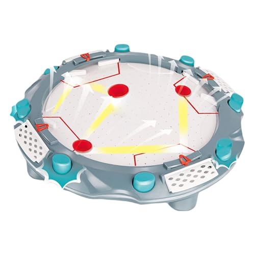 Air Hockey Challenge - Table Top Air Hockey Spiel | Batteriebetriebenes Tisch-Airhockey | Airhockey Challenge | Tisch-Airhockey-Spiel | Eishockeytisch mit Gebläse Airhockey Air für Kinder Air Hockey Challenge - Table Top Air Hockey Spiel | Batteriebetriebenes Tisch-Airhockey | Airhockey Challenge | Tisch-Airhockey-Spiel | Eishockeytisch mit Gebläse Airhockey Air für Kinder von Generic