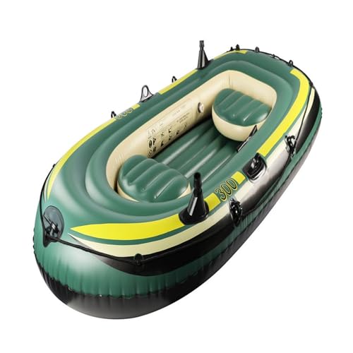 Air Kayak Canoe Set - 3 Person Aufblasbares Floß, Tragbares Paddelboot | Hochleistungsfaltbarer Aufbewahrungspaket, Sichere Seitenkammern Zum Entspannen Von Schwimmern Auf Seen Flüsse Fischereifahrten Air Kayak Canoe Set - 3 Person Aufblasbares Floß, Tragbares Paddelboot | Hochleistungsfaltbarer Aufbewahrungspaket, Sichere Seitenkammern Zum Entspannen Von Schwimmern Auf Seen Flüsse Fischereifahrten von Generic