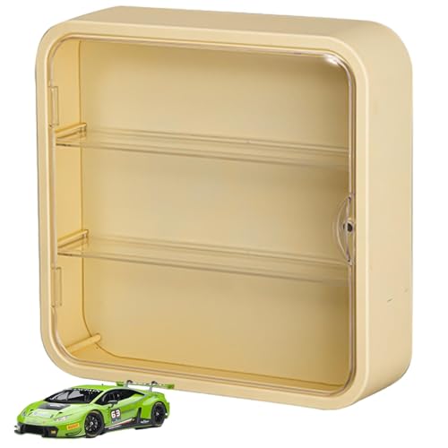 Aktionsfigur Display -Hülle - Löschen Von Acrylanzeigekasten, Staubsicherer Organizer | 3-stufige Aktionsfiguren Speicher- Und Organizer-Box, Sammelschildstand, Speicherschrank Für Schreibtisch Und Re von Generic