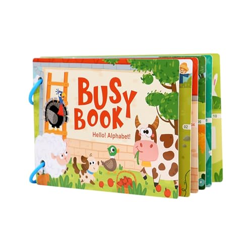 Aktivitätsbuch, Arbeitsbuch von Bbay, Stickerbuch für Vorschulaktivitäten, Reisespielzeug, Aktivitätenbuch und Aufkleber, Reisespielzeug, wiederverwendbar, Buch Aktivitätsbuch, Arbeitsbuch von Bbay, Stickerbuch für Vorschulaktivitäten, Reisespielzeug, Aktivitätenbuch und Aufkleber, Reisespielzeug, wiederverwendbar, Buch von Generic