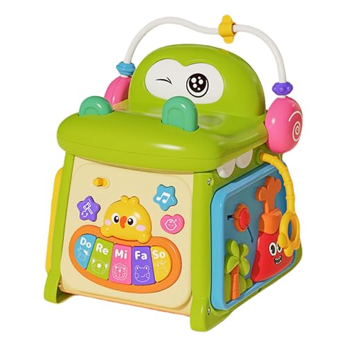 Aktivitätszentrum Cube,Aktivitätszentrum für Kinder – Multifunktionales Musikspielzeug | Reisespielzeug, Formenauswahl für Musikinstrumente, Lernspielzeug zum Lernen Aktivitätszentrum Cube,Aktivitätszentrum für Kinder – Multifunktionales Musikspielzeug | Reisespielzeug, Formenauswahl für Musikinstrumente, Lernspielzeug zum Lernen von Generic