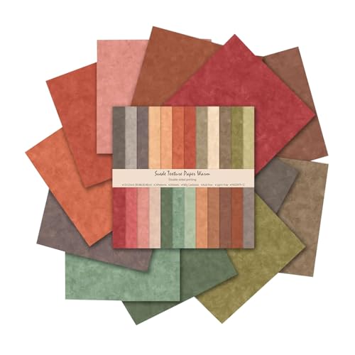 Album Scrapbook Handbuch Karte Hintergrundpapier 12 Zoll Doppelmusterpapier Nby68 (A, 30.5x30.5cm) von Generic