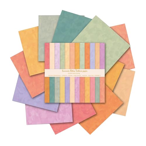 Album Scrapbook Handbuch Karte Hintergrundpapier 12 Zoll Doppelmusterpapier Nby68 (B, 30.5x30.5cm) von Generic