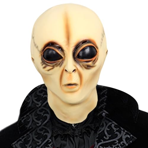 Alien Funny Head Prop, Alien Funny Head Prop, Halloween Cosplay Kostüm, Vielseitiges Kopfzubehör für Festival, Scherzzubehör für Cosplay, Bühnenaufführung Alien Funny Head Prop, Alien Funny Head Prop, Halloween Cosplay Kostüm, Vielseitiges Kopfzubehör für Festival, Scherzzubehör für Cosplay, Bühnenaufführung von Generic